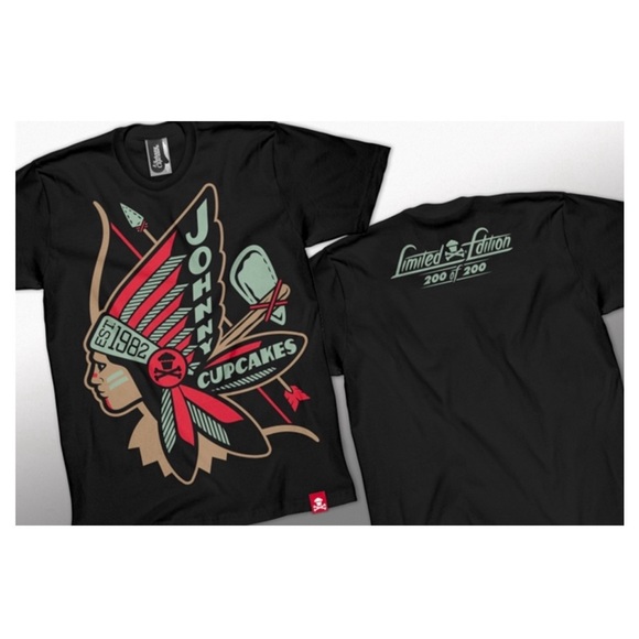 Johnny Cupcakes Ltd. Edition Headdress Tee - Picture 1 of 7